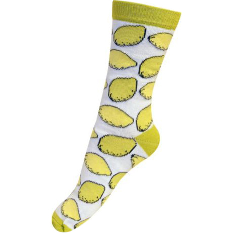 Melton socks Lemon